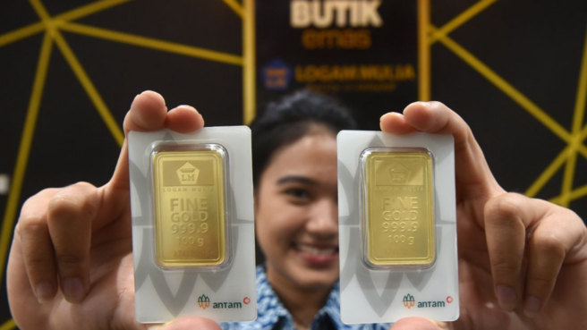 Update Harga Emas Antam di Pegadaian Hari ini 9 Desember 2025, Naik Tipis Rp5.000 per Gram 1 harga emas antam di pegadaian