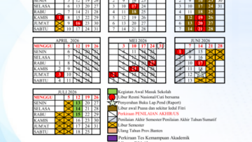 Kalender Pendidikan Banten 2026