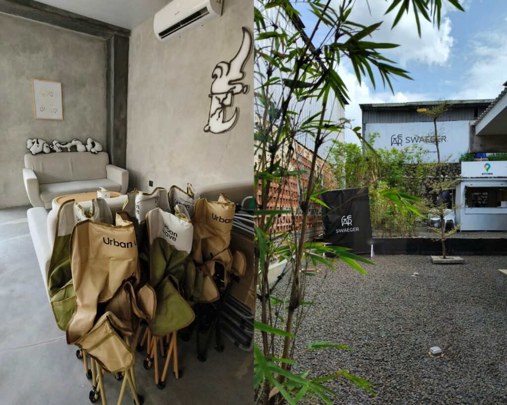 Cafe SWAEGER di Serpong Utara, Tangerang Selatan