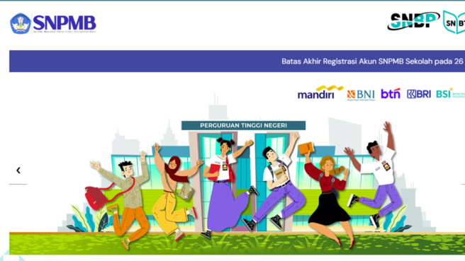 daya tampung snbp 2026