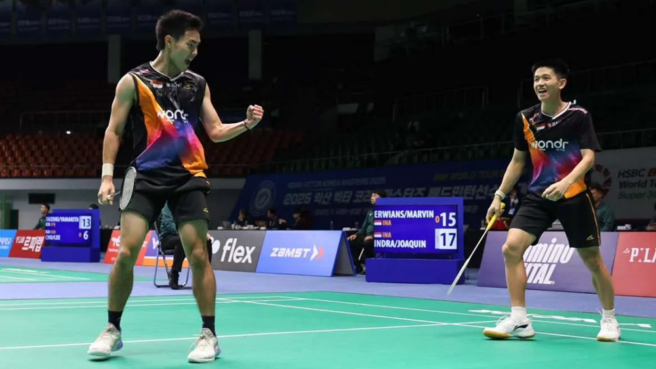 Hasil Pertandingan Thailand Masters 2026: Raymond/Indra Joaquin Tembus Final, Indonesia Dipastikan Sabet Gelar Ganda Putra 1 Thailand Masters 2026