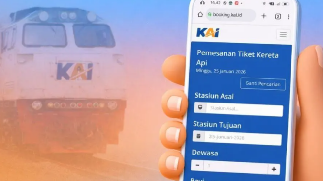 Tiket Kereta Lebaran 2026 dari Jakarta