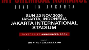 Konser My Chemical Romance 2026 di Jakarta
