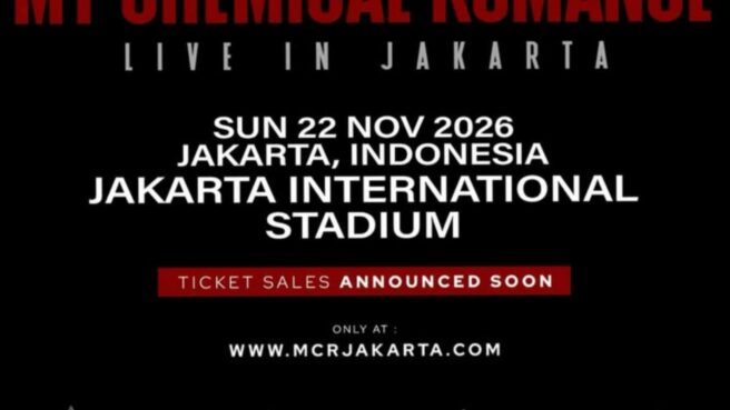 Konser My Chemical Romance 2026 di Jakarta
