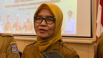 Kepala Dinkes Tangsel, Alin Hendalin Mahdaniar. Foto: Andre Pradana/Tangselife