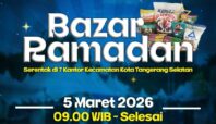 Bazar Ramadan Pemkot Tangsel di 7 Kecamatan