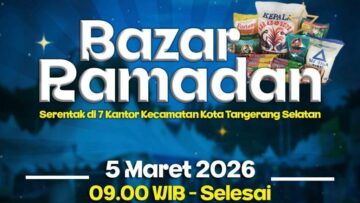 Bazar Ramadan Pemkot Tangsel di 7 Kecamatan