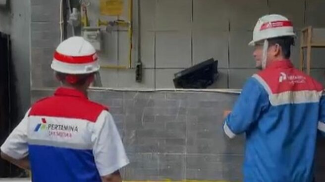 PGN menyalurkan energi bersih ke UMKM kuliner di daerah Tangerang. Foto: Ist