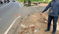 Lokasi kejadian penusukan pedagang di Ciputat. Foto: Polsek Ciputat Timur