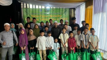 IJTI Tangsel gelar buka puasa serta santunan yatim piatu dan dhuafa, Jumat 13 Maret 2026. Foto: Andre Pradana/Tangselife