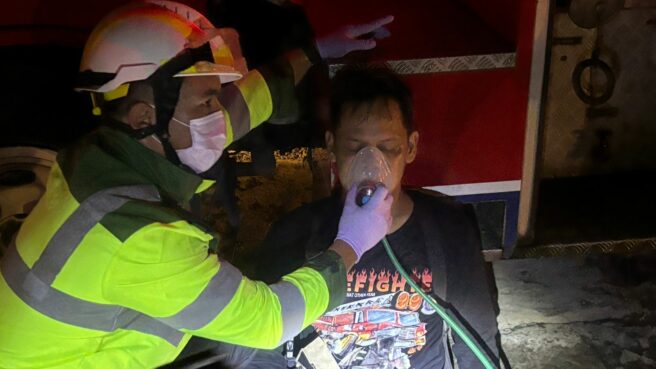 restoran di Serpong kebakaran