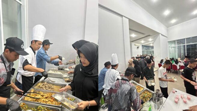 Danish Culinary School Hadirkan Konsep Prasmanan ala Hotel di Sekolah Rakyat Tangsel