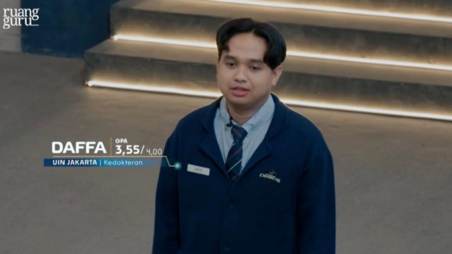 Mahasiswa Fakultas Kedokteran (FK) UIN Jakarta, Muhammad Daffa
